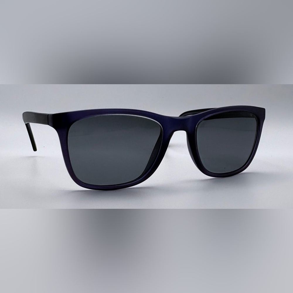 SRO S719 Black Blue Oval Sunglasses Frames Only
